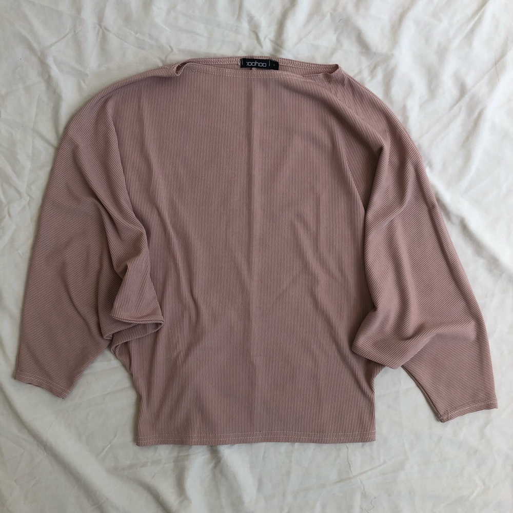 Boohoo Pink Balloon Top